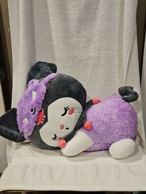 HELLO KITTY KUROMI SLEEPING PLUSH